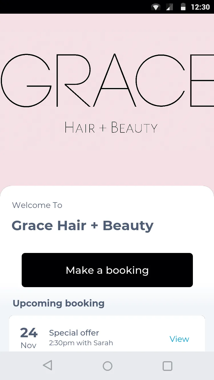 Grace Hair + Beauty | Indus Appstore | Screenshot