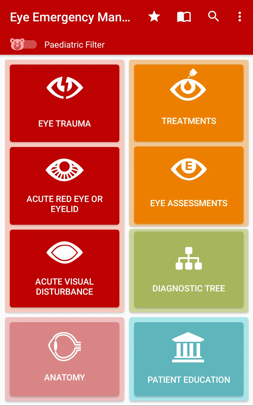 Eye Emergency Manual | Indus Appstore | Screenshot