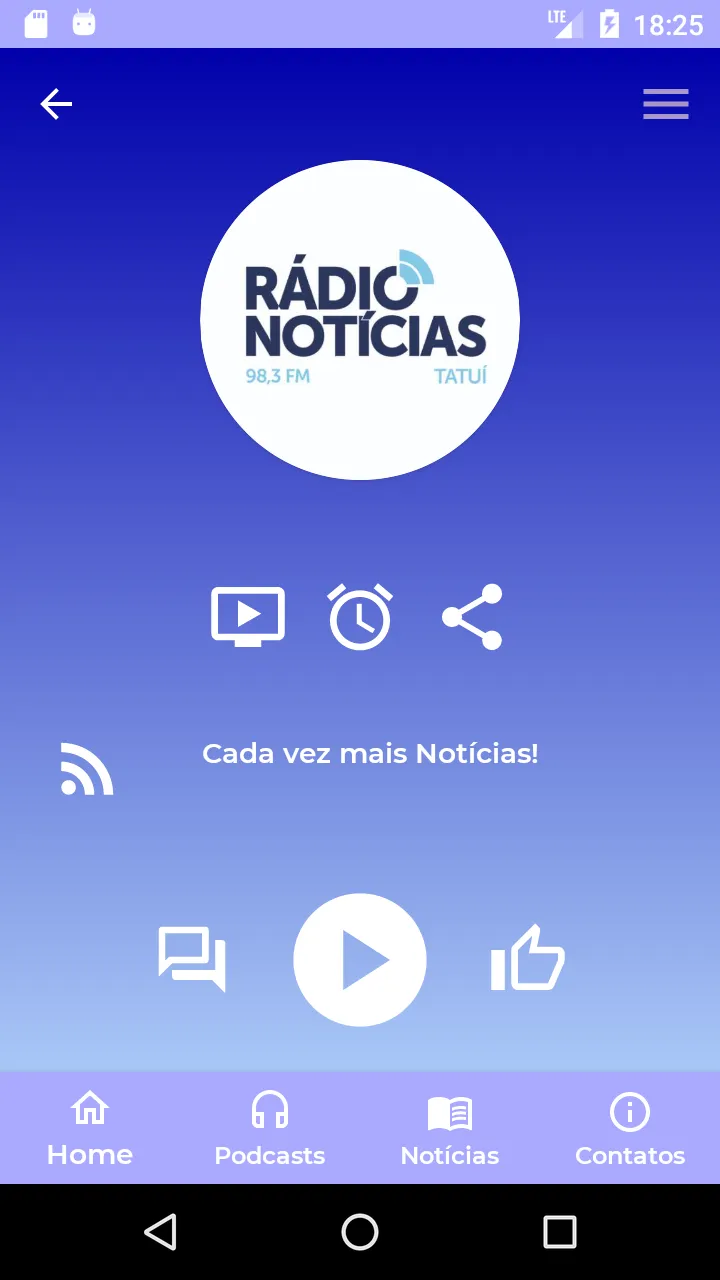 Rádio Notícias Tatuí | Indus Appstore | Screenshot