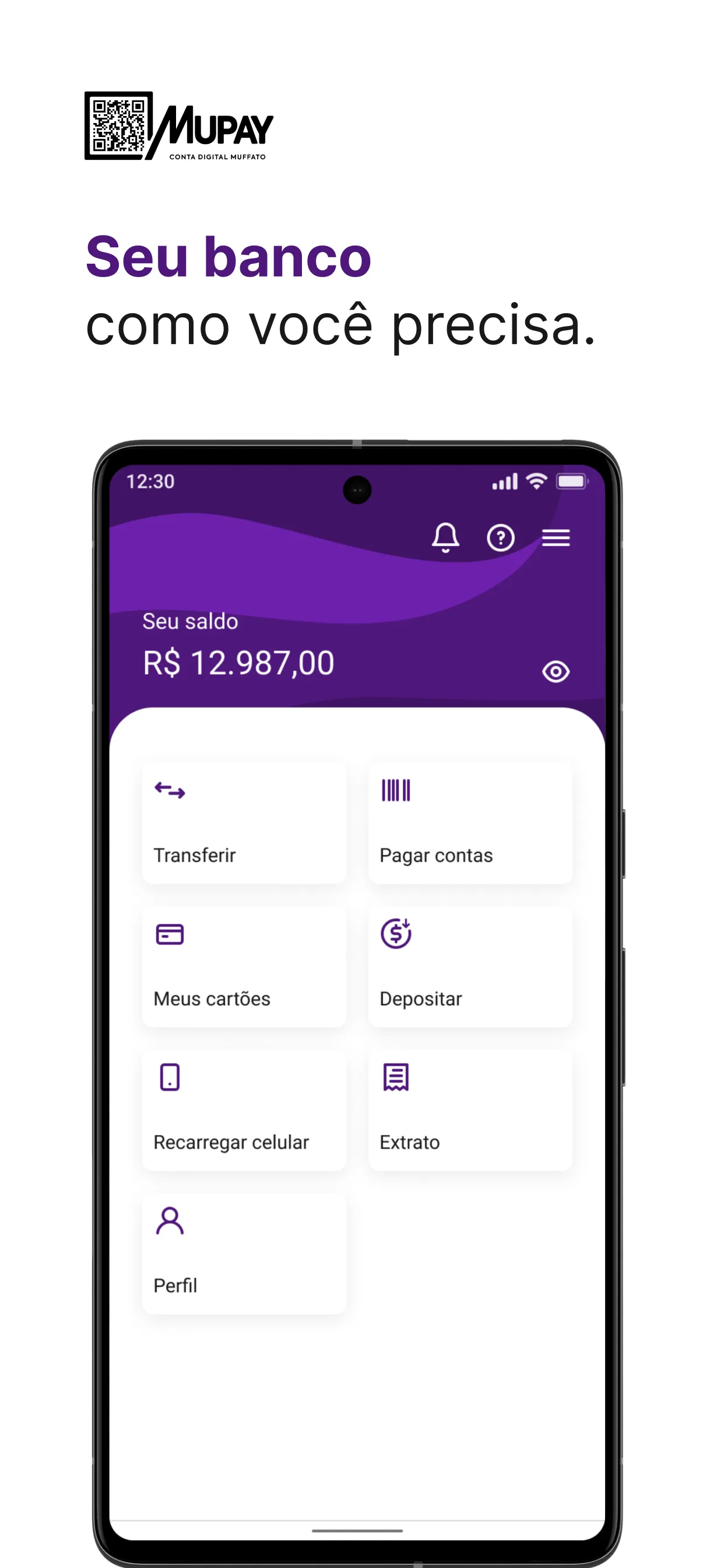 Conta Digital Mupay | Indus Appstore | Screenshot