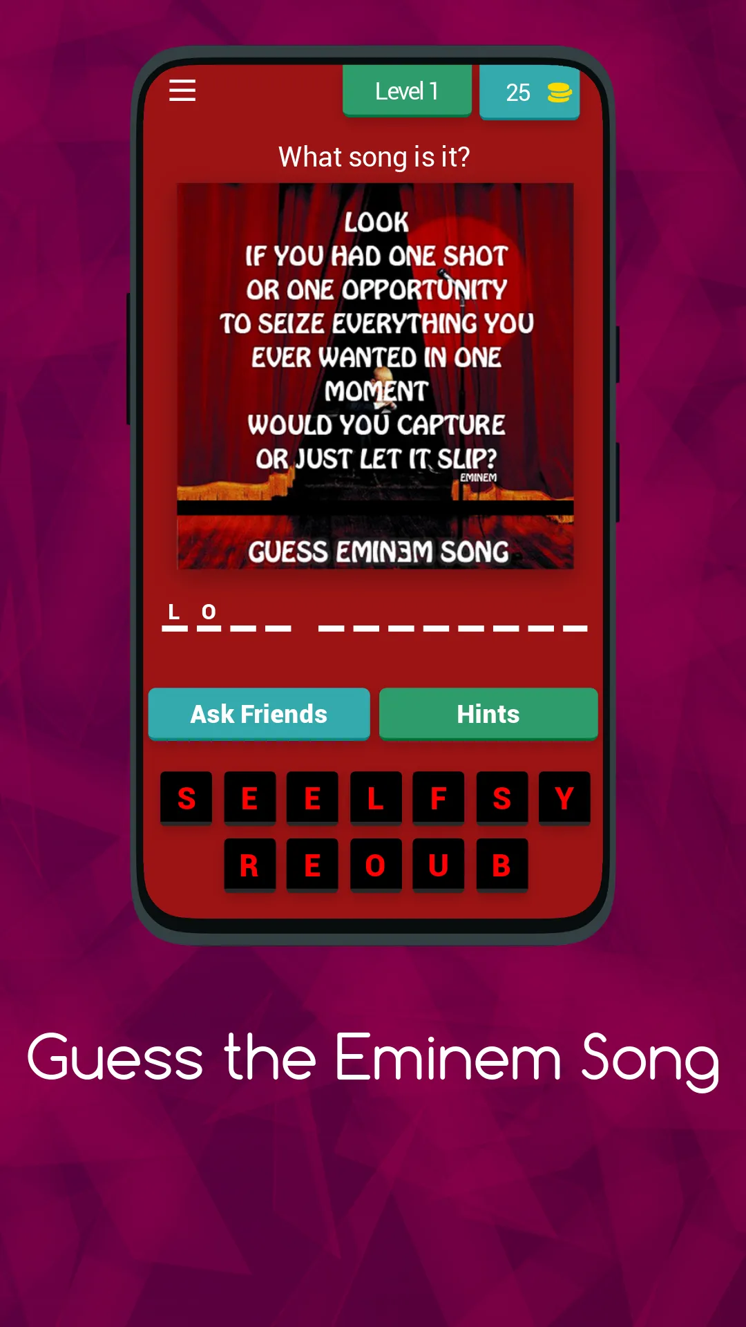 Guess Eminem Song | Indus Appstore | Screenshot