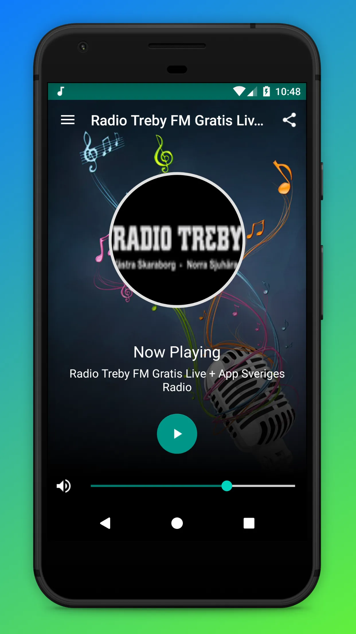 Radio Treby FM Sverige App SE | Indus Appstore | Screenshot