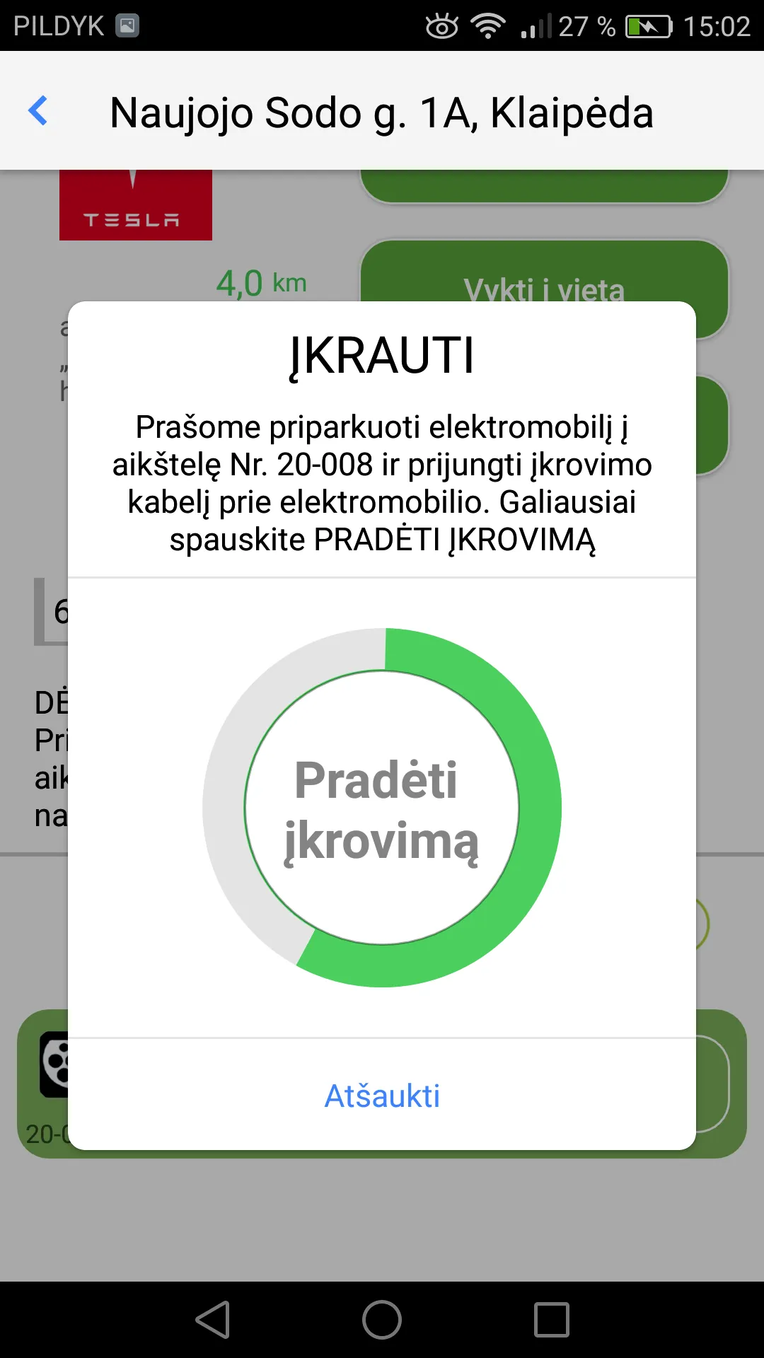 elektromobilių autoPilDYK | Indus Appstore | Screenshot