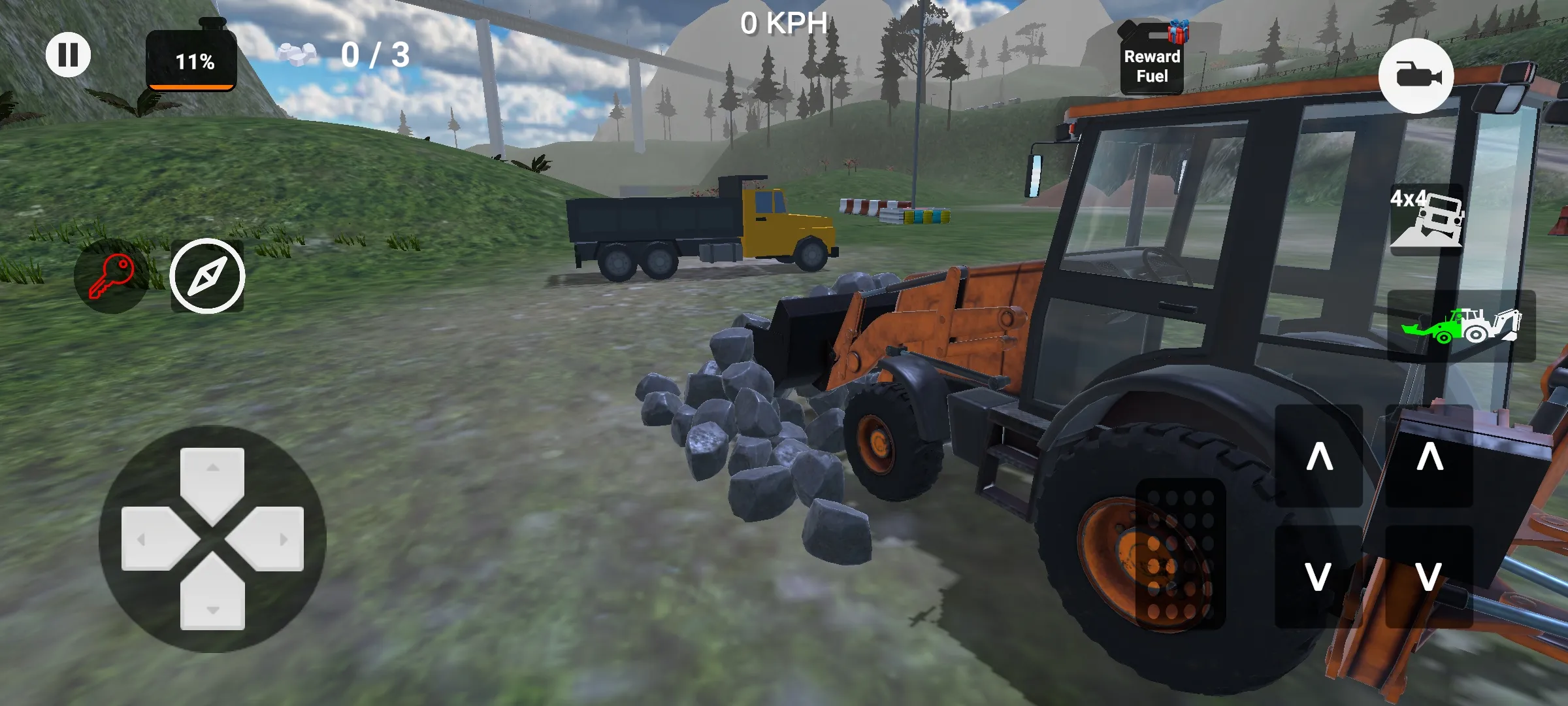 JCB Driving 3D | Indus Appstore | Screenshot