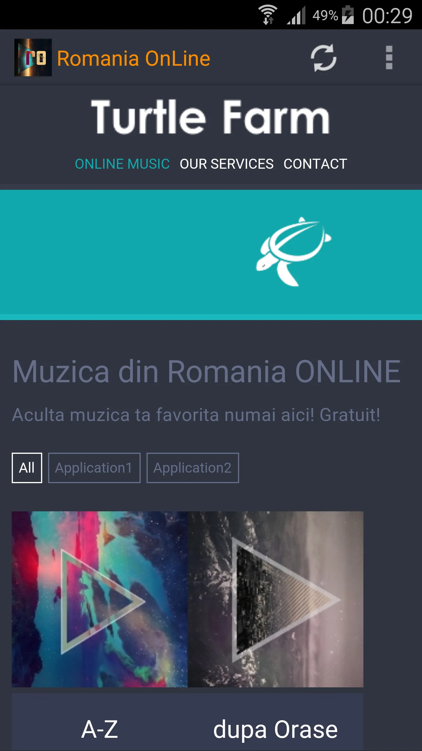 Romania este OnLine | Indus Appstore | Screenshot