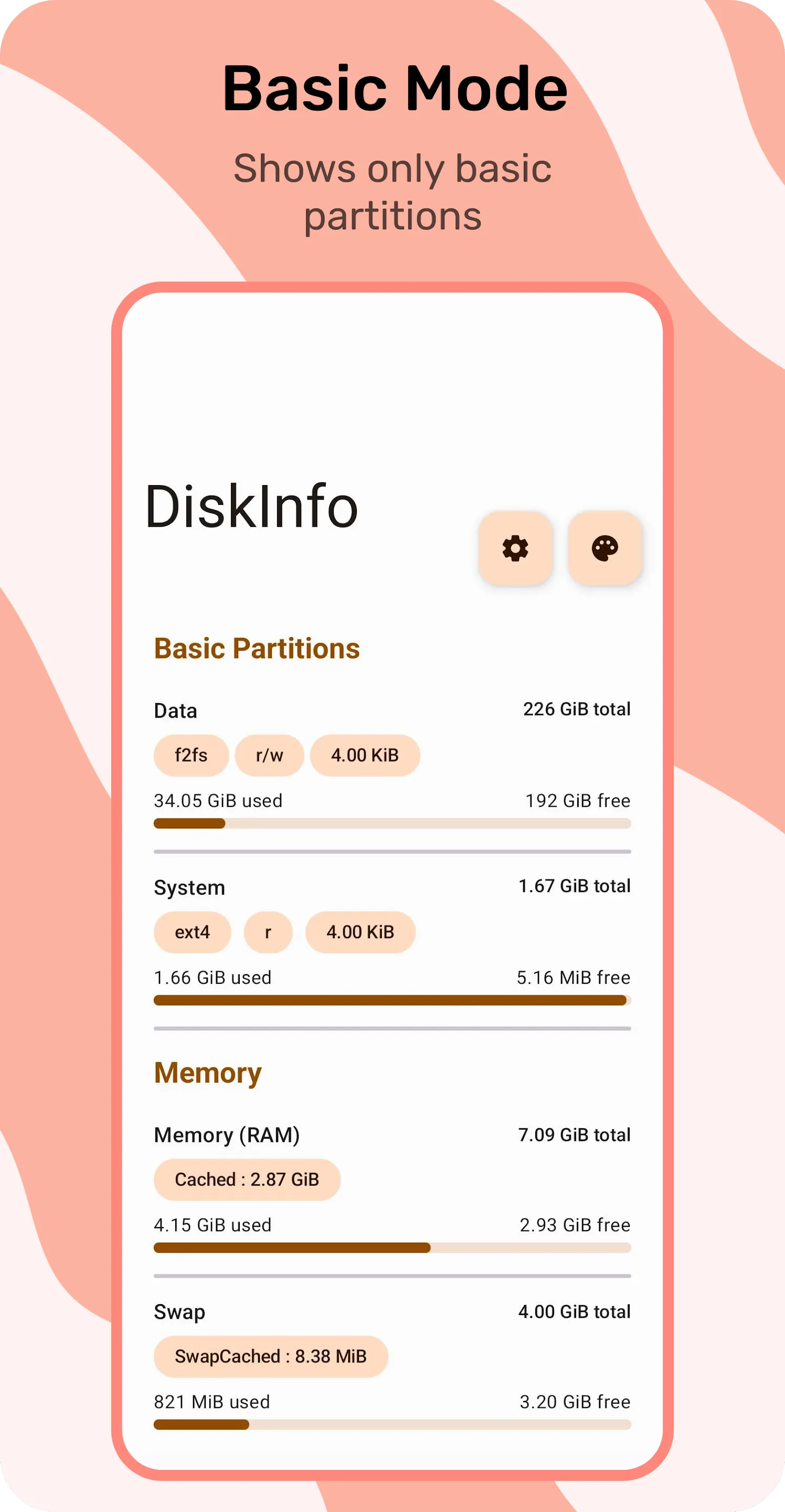 DiskInfo | Indus Appstore | Screenshot