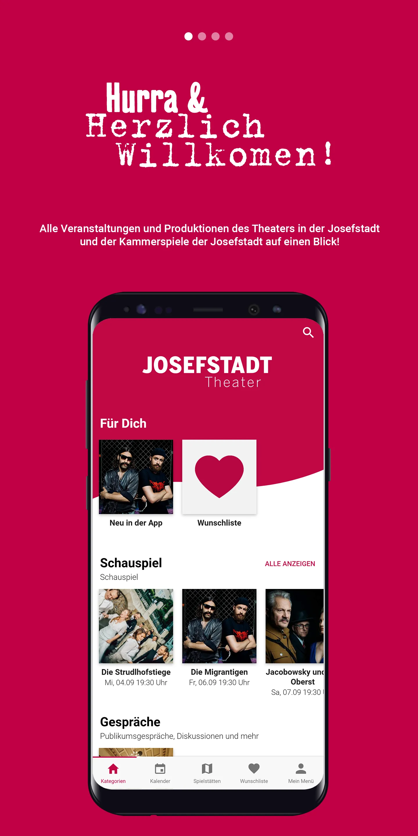 Josefstadt Theater Wien | Indus Appstore | Screenshot