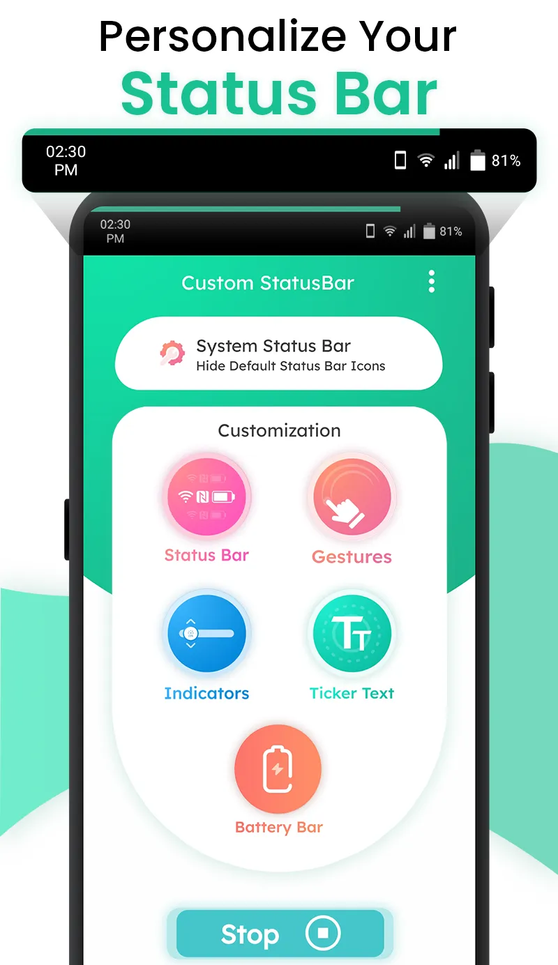 Statusbar Icon Hider Customize | Indus Appstore | Screenshot