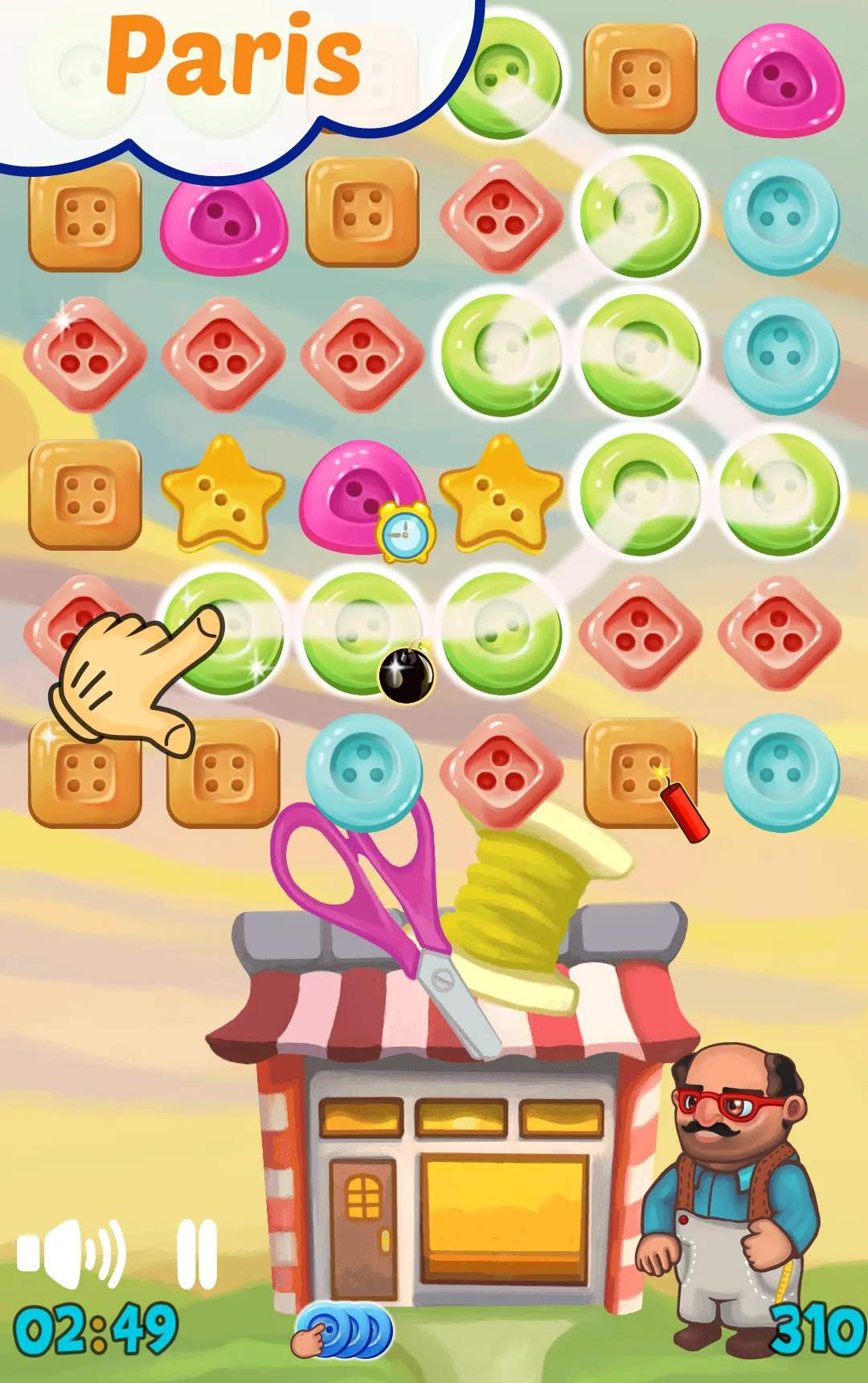 Match Button: pop and splash | Indus Appstore | Screenshot