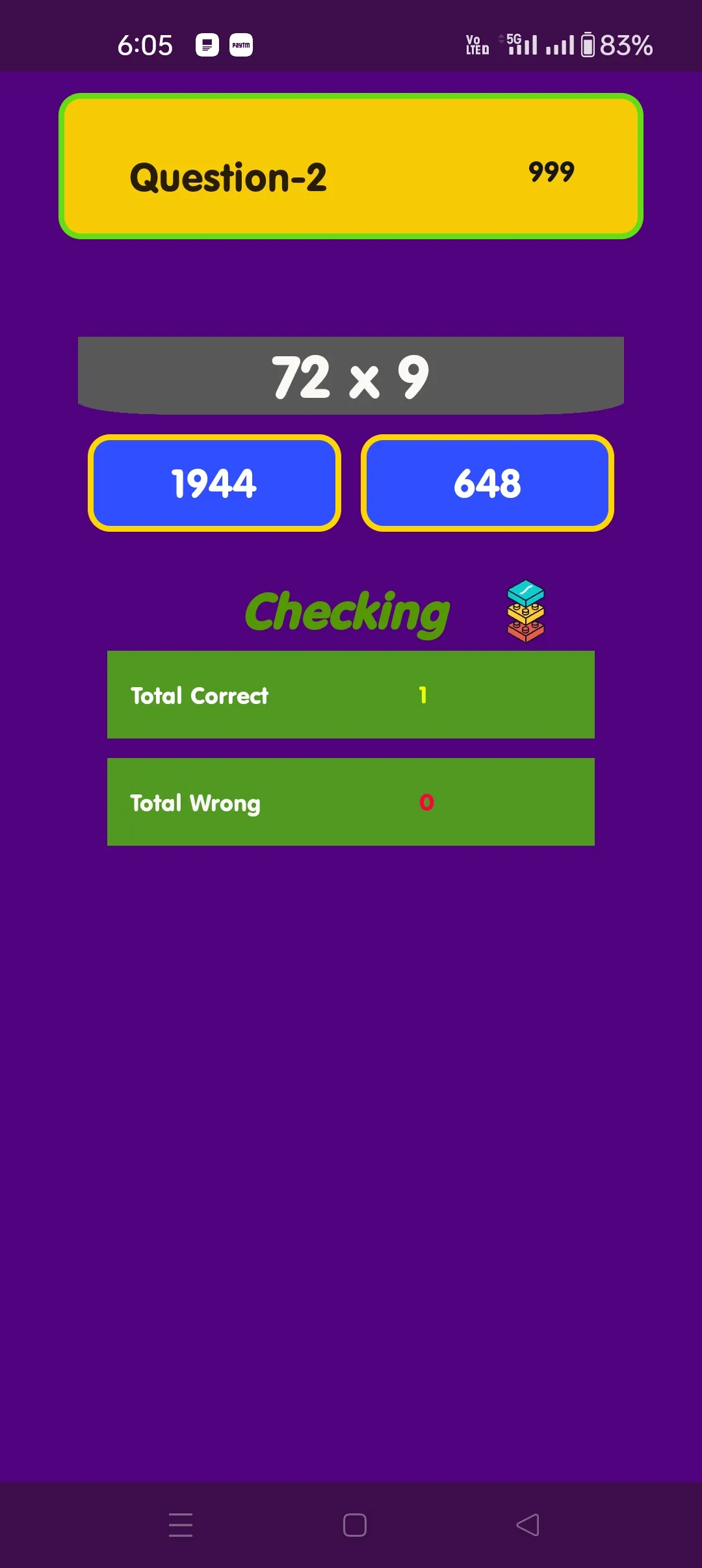 YoYo Math - Educational Quiz | Indus Appstore | Screenshot