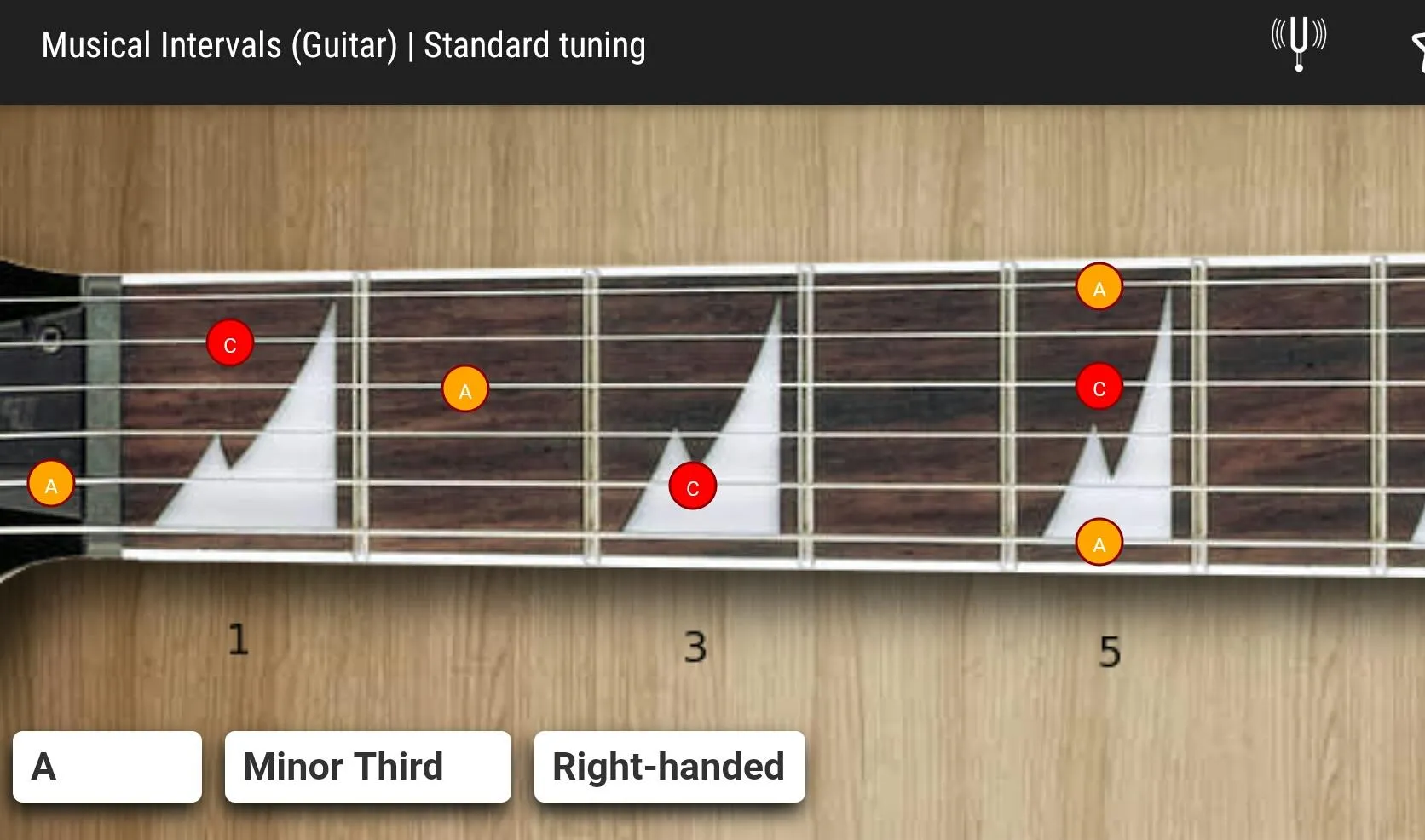 GuitarIntervals | Indus Appstore | Screenshot