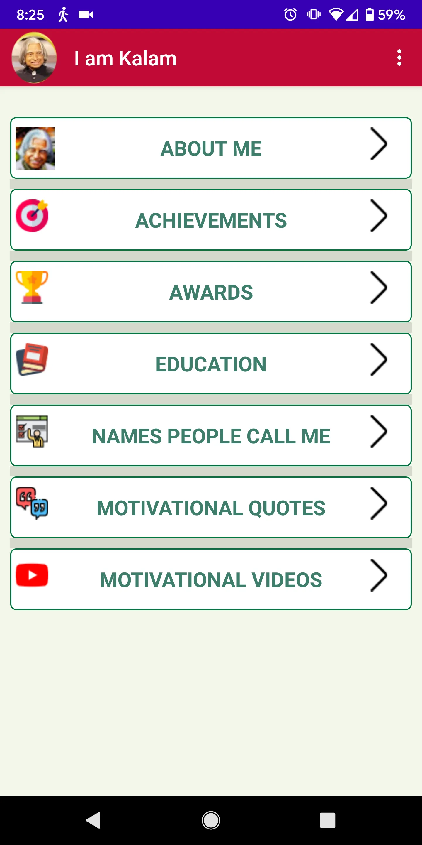 Dr. APJ Abdul Kalam  Biography | Indus Appstore | Screenshot