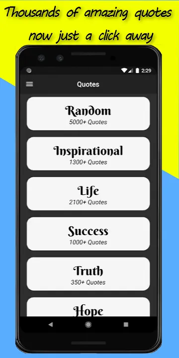 5000+ Awesome Quotes | Indus Appstore | Screenshot