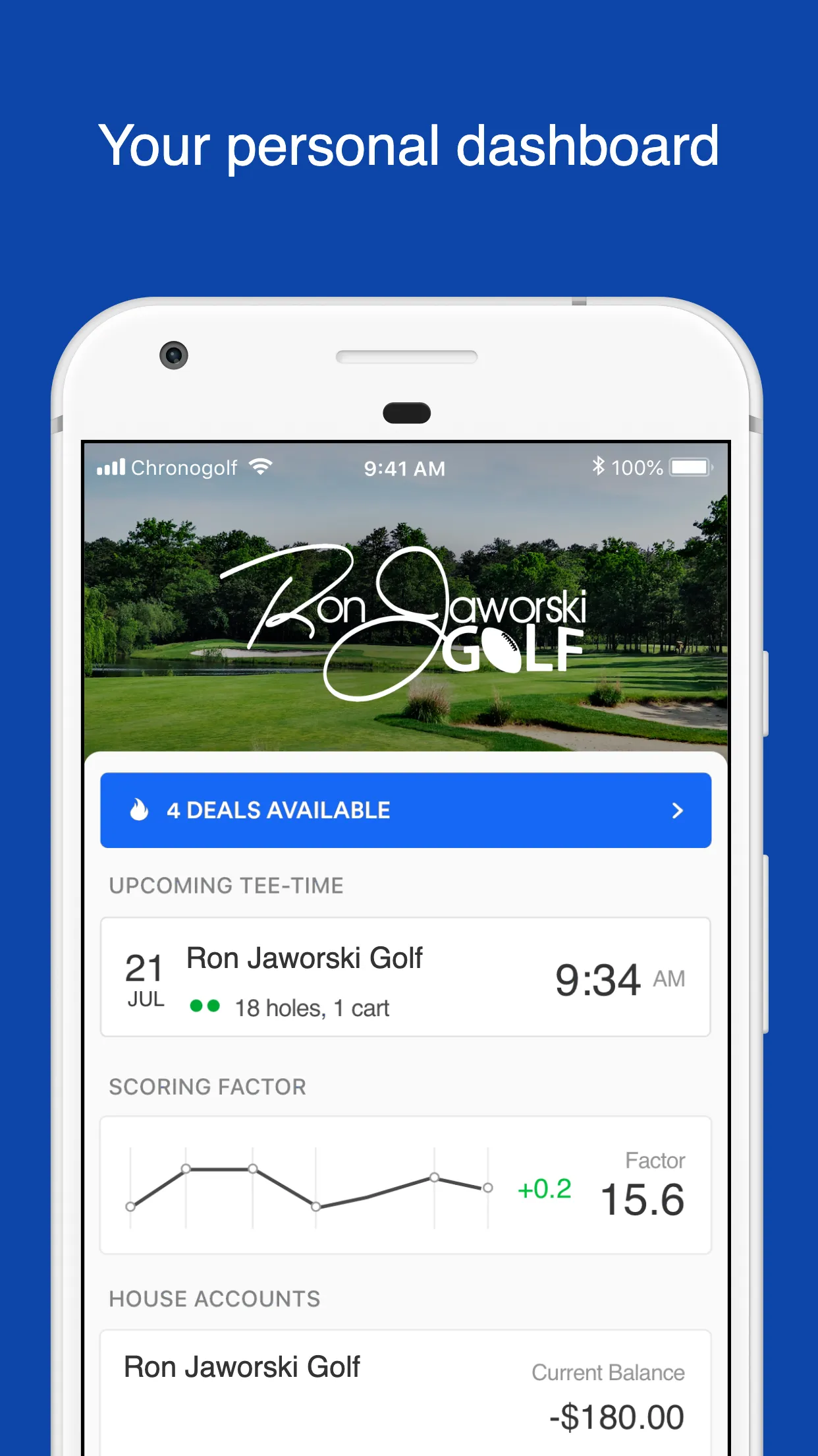 Ron Jaworski Golf | Indus Appstore | Screenshot