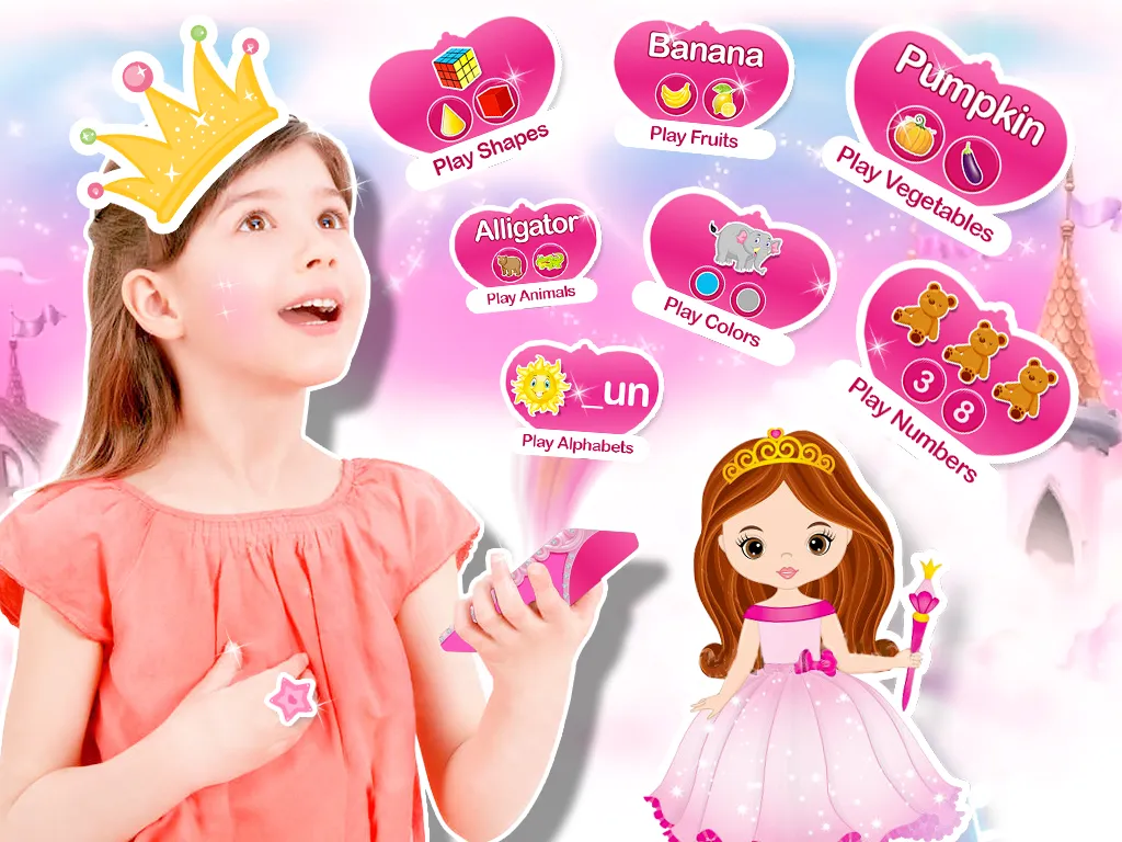 Pink Baby Princess Phone | Indus Appstore | Screenshot