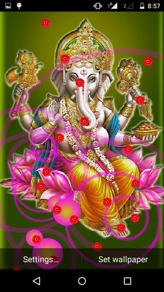 Ganesh Live Wallpaper | Indus Appstore | Screenshot