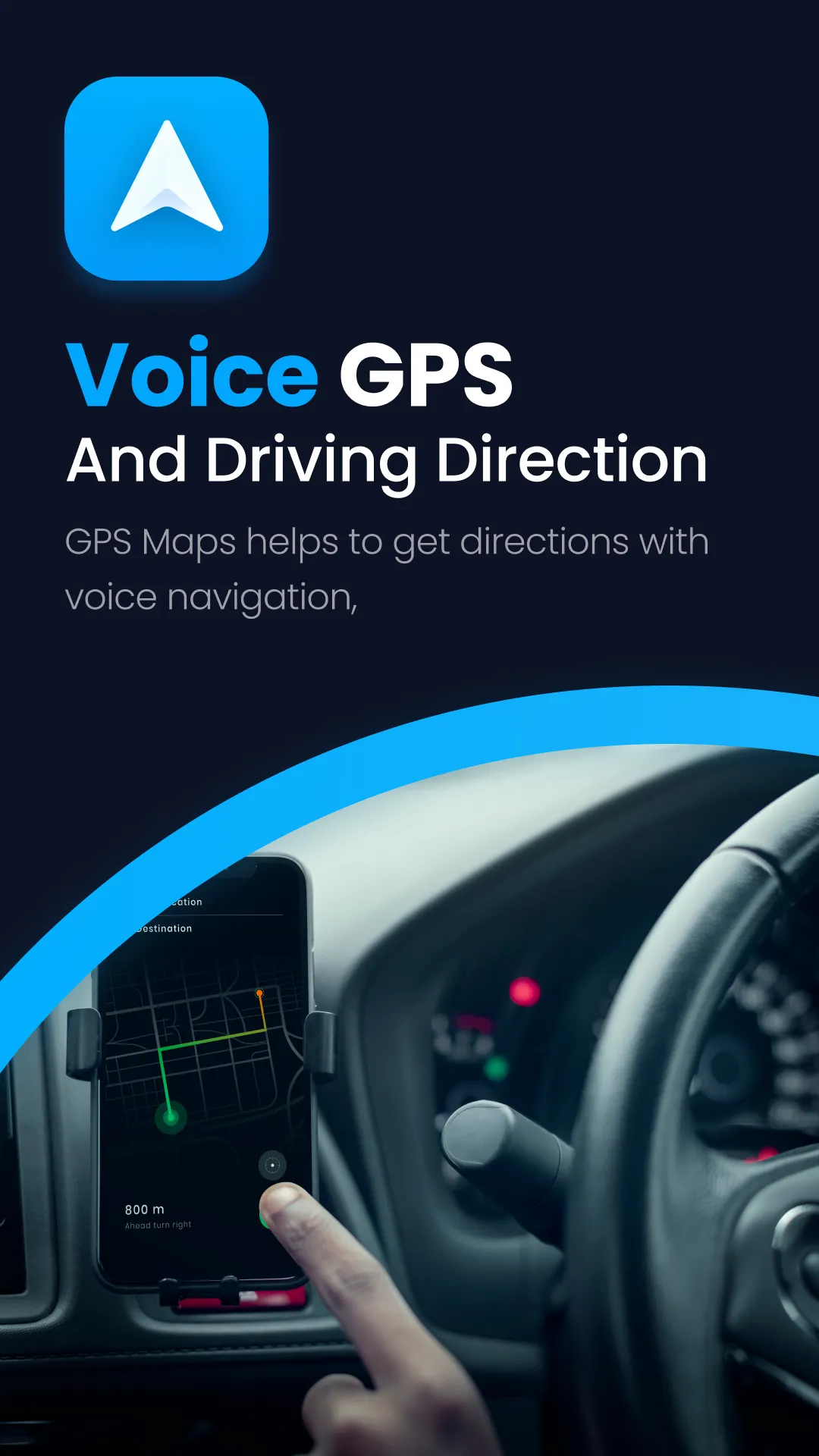 Voice GPS & Driving Directions | Indus Appstore | Screenshot