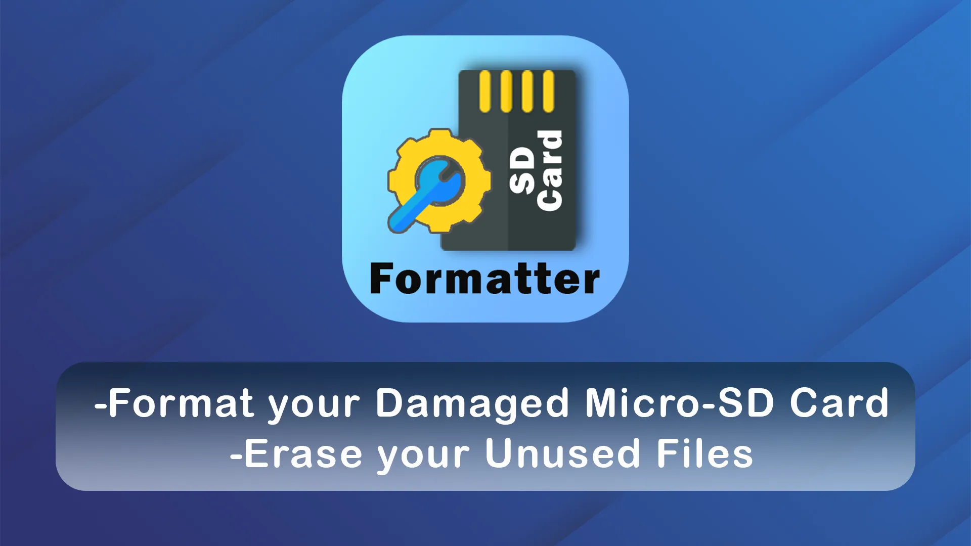 Micro SD Card formatter | Indus Appstore | Screenshot