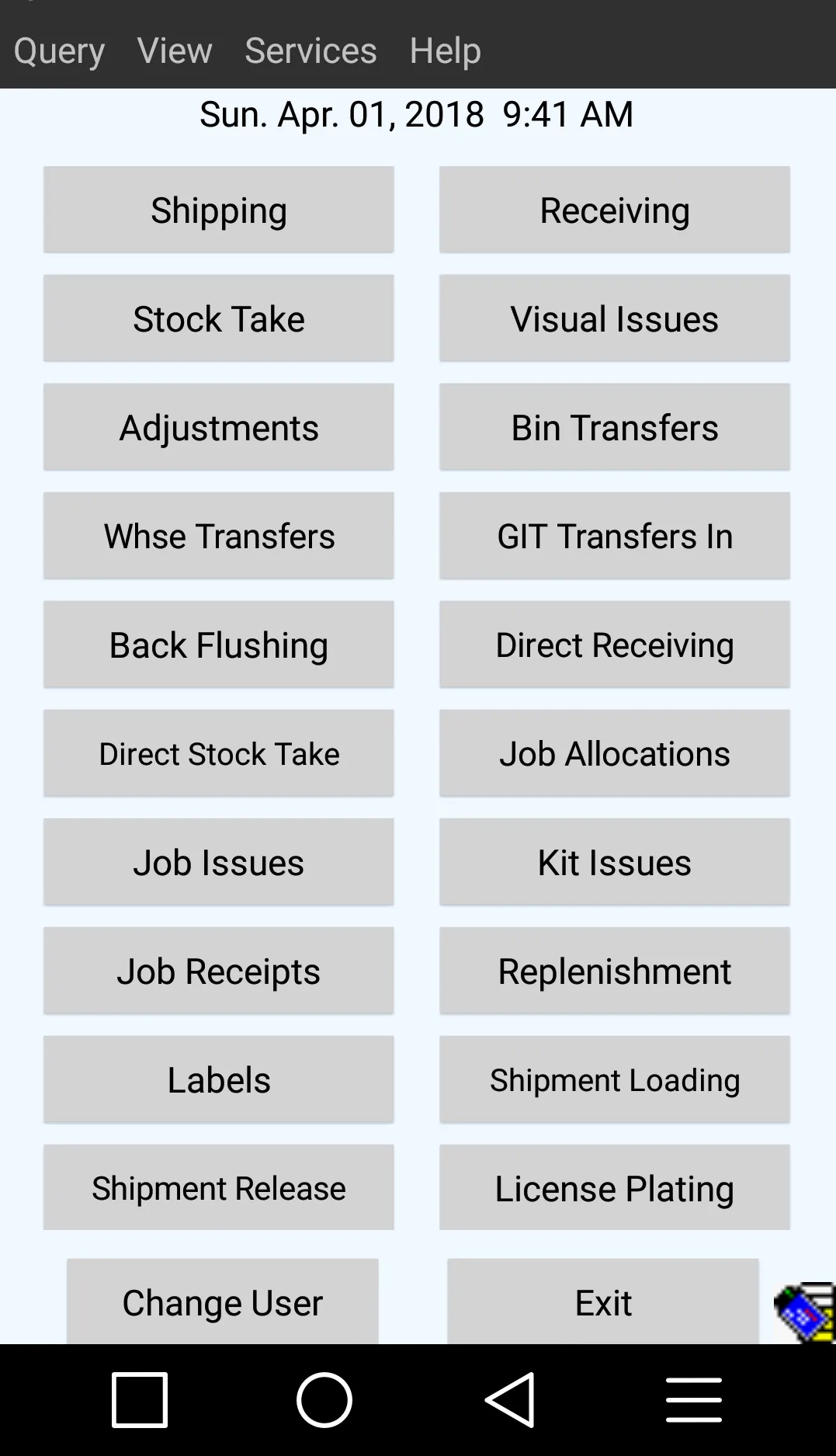 Handheld WMS Solution for SYSP | Indus Appstore | Screenshot