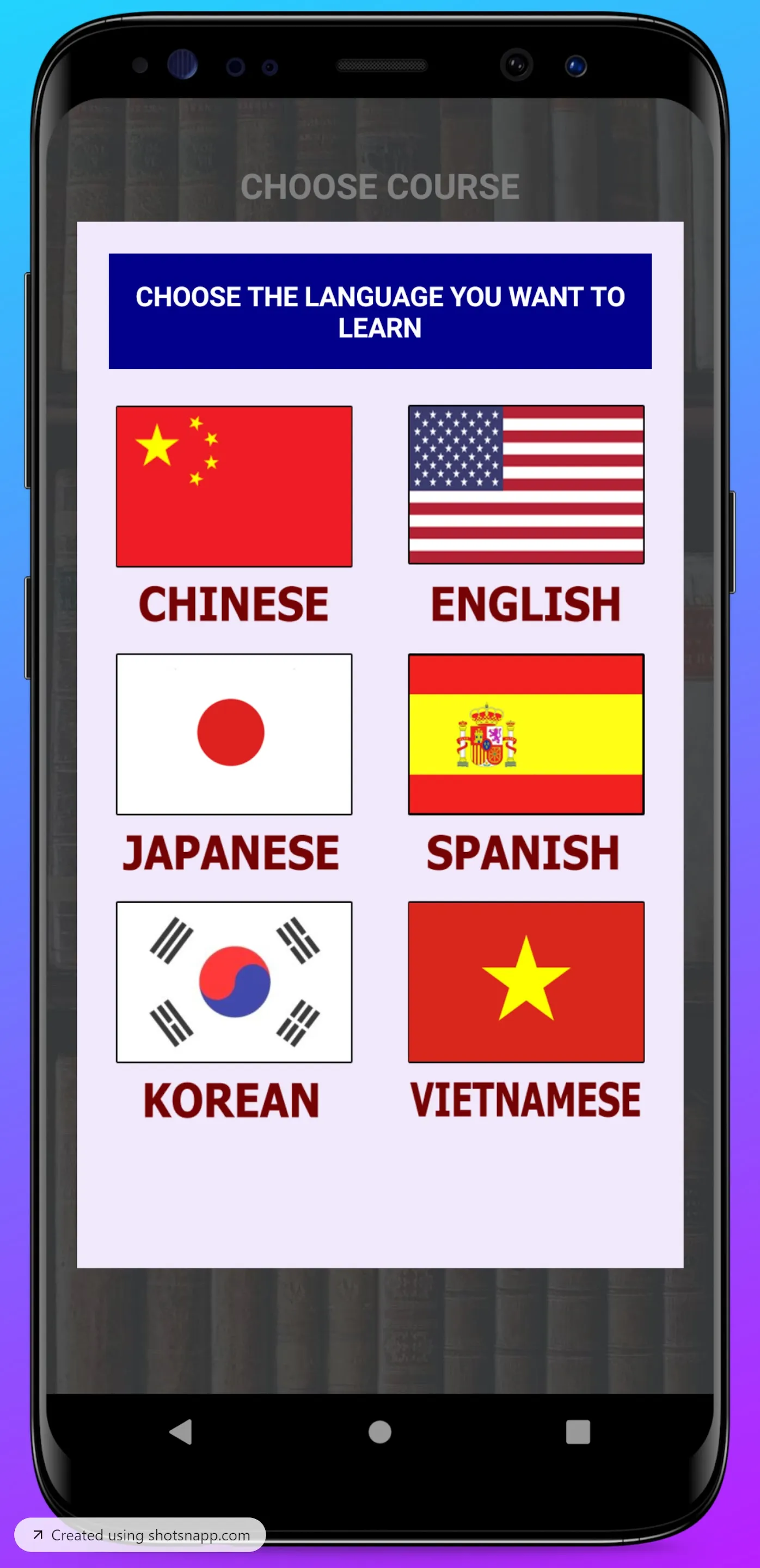 Learn a new language | Indus Appstore | Screenshot