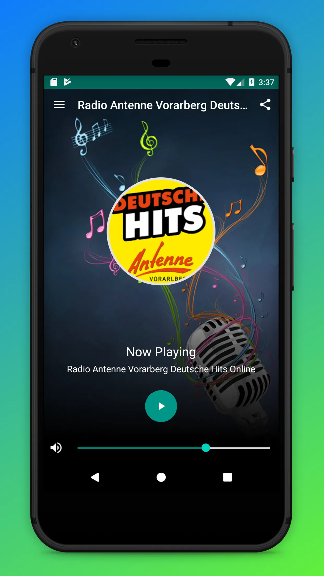 Antenne Vorarberg Hits Radio | Indus Appstore | Screenshot