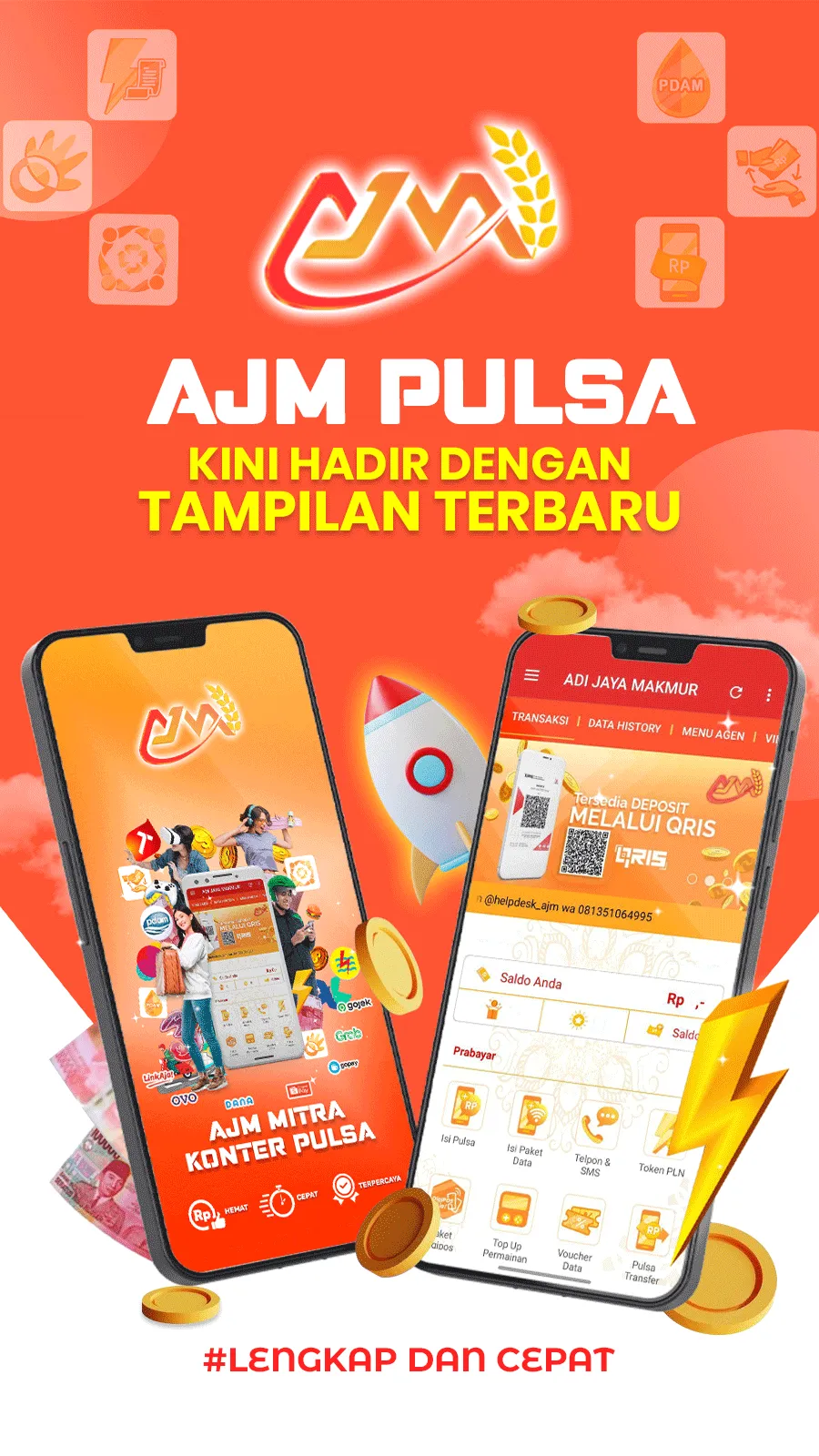 Agen Pulsa - Adijaya Makmur | Indus Appstore | Screenshot