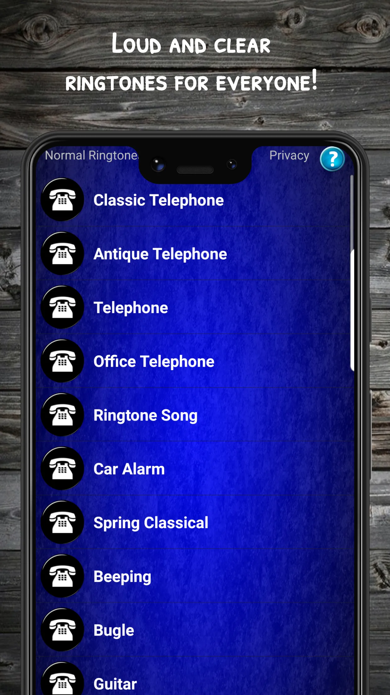 Normal Ringtones | Indus Appstore | Screenshot