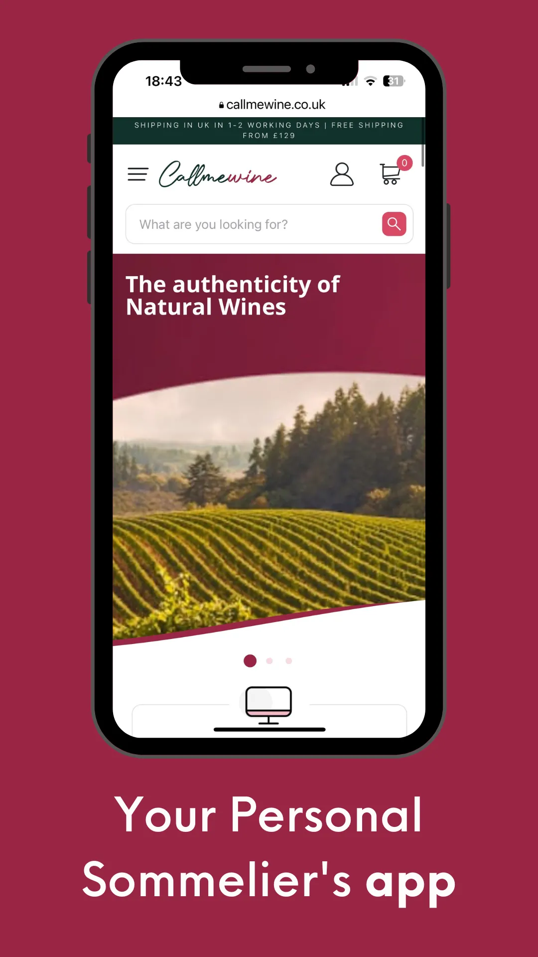 Callmewine | Indus Appstore | Screenshot