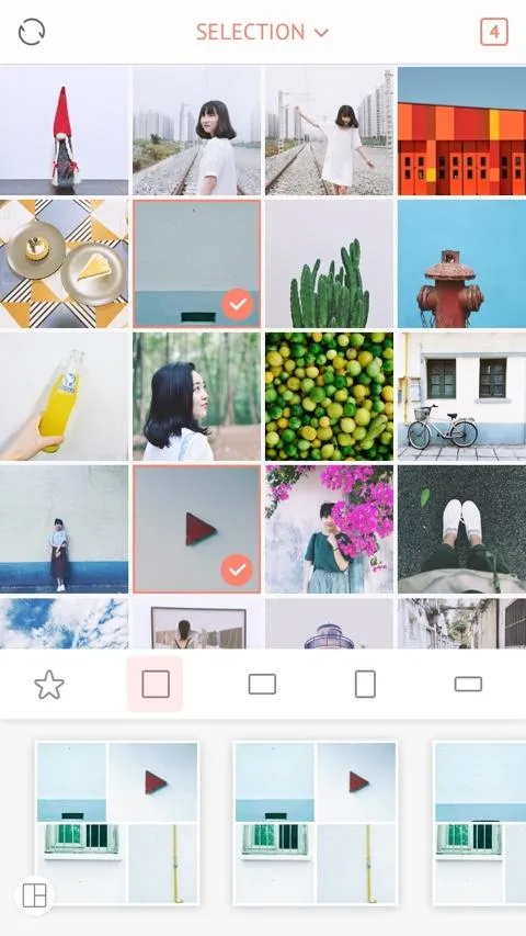 April - Camera360 cute Layout  | Indus Appstore | Screenshot