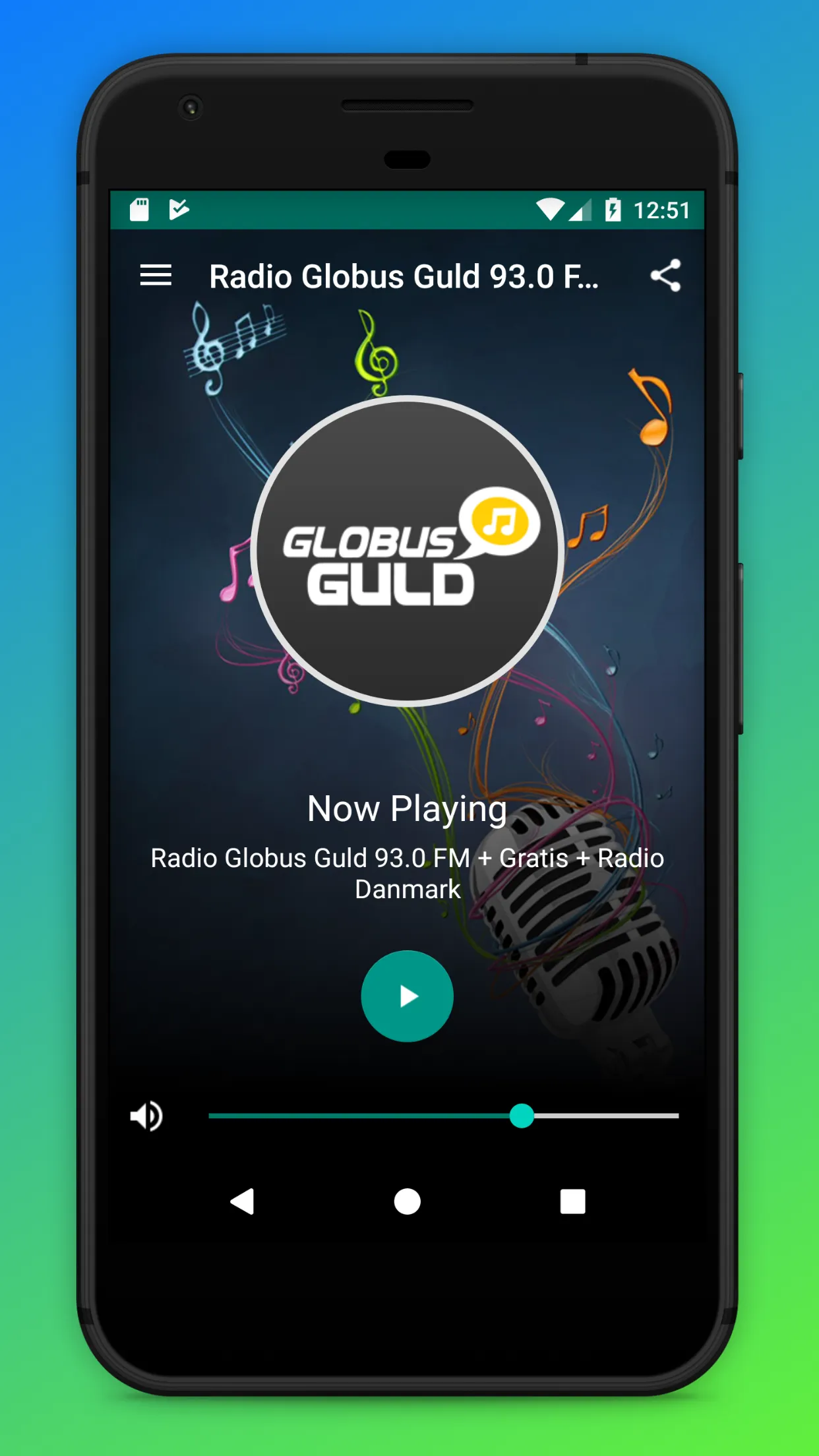 Radio Globus Guld App Danmark | Indus Appstore | Screenshot