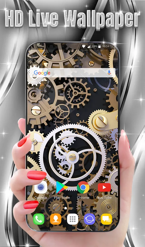 Mechanical Live Wallpaper HD | Indus Appstore | Screenshot