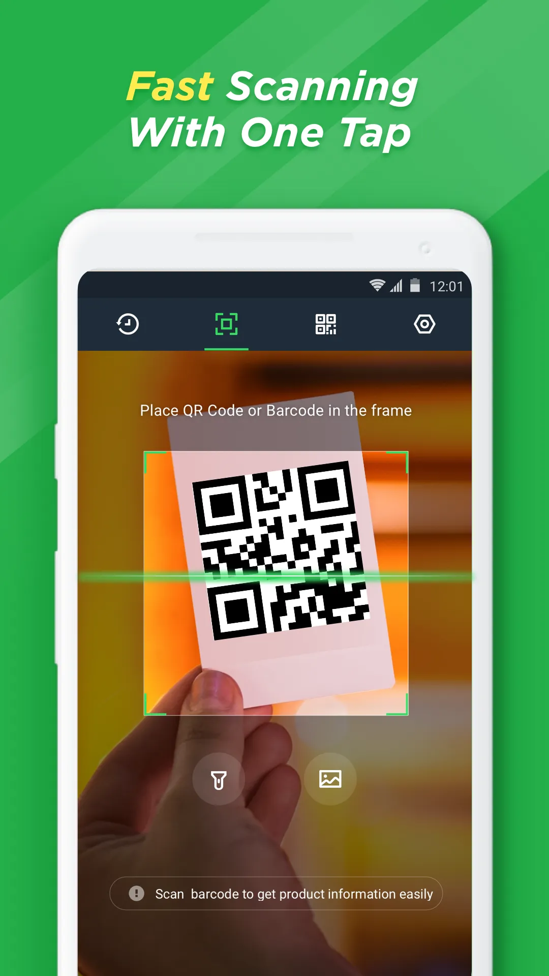 QR Code Reader-Barcode Scanner | Indus Appstore | Screenshot