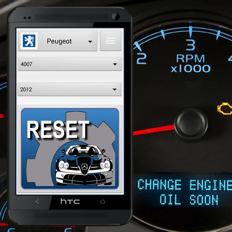 Vehicle Service Reset Oil | Indus Appstore | Screenshot