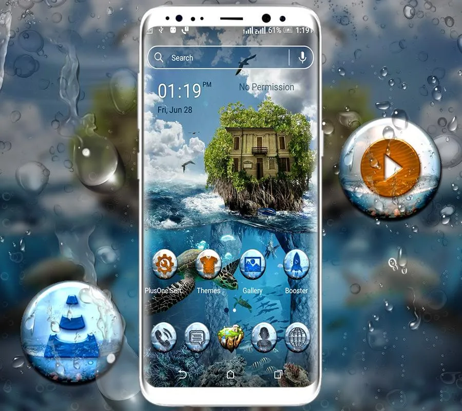 Amazing Sea World Theme | Indus Appstore | Screenshot