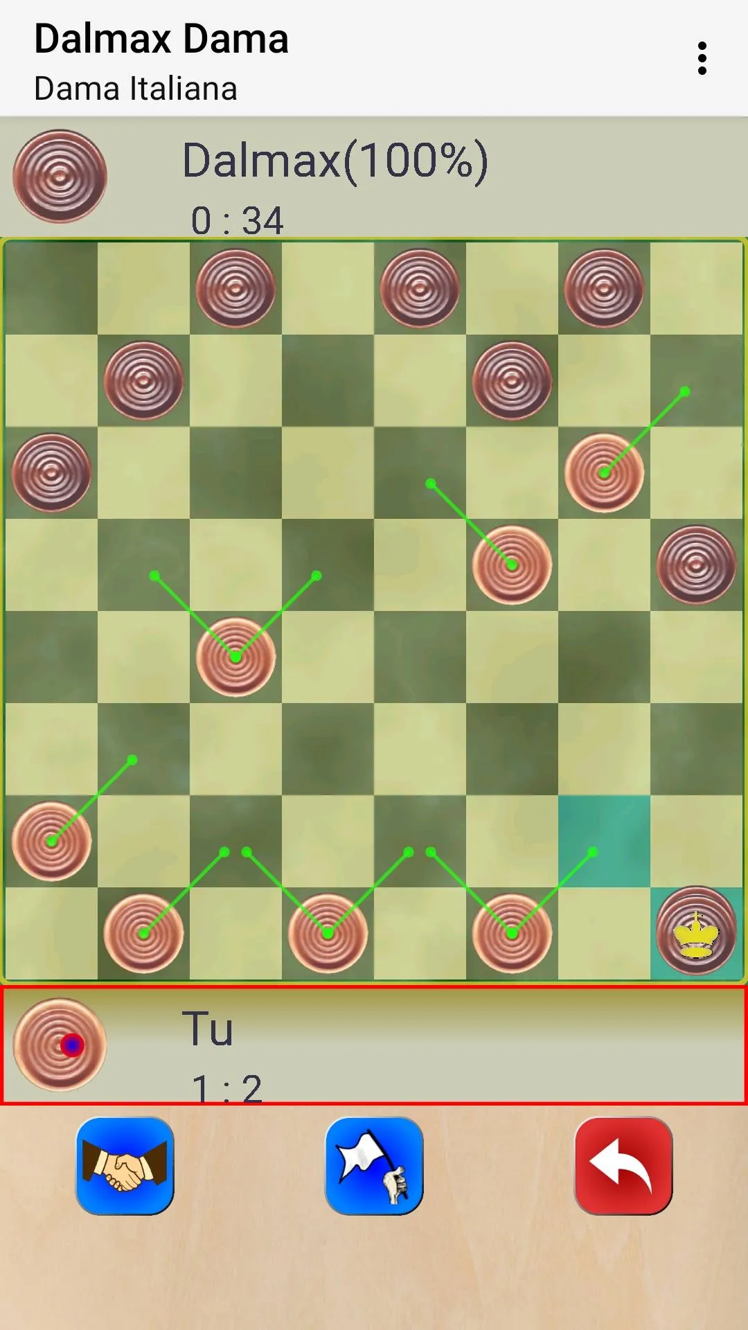 Checkers by Dalmax | Indus Appstore | Screenshot