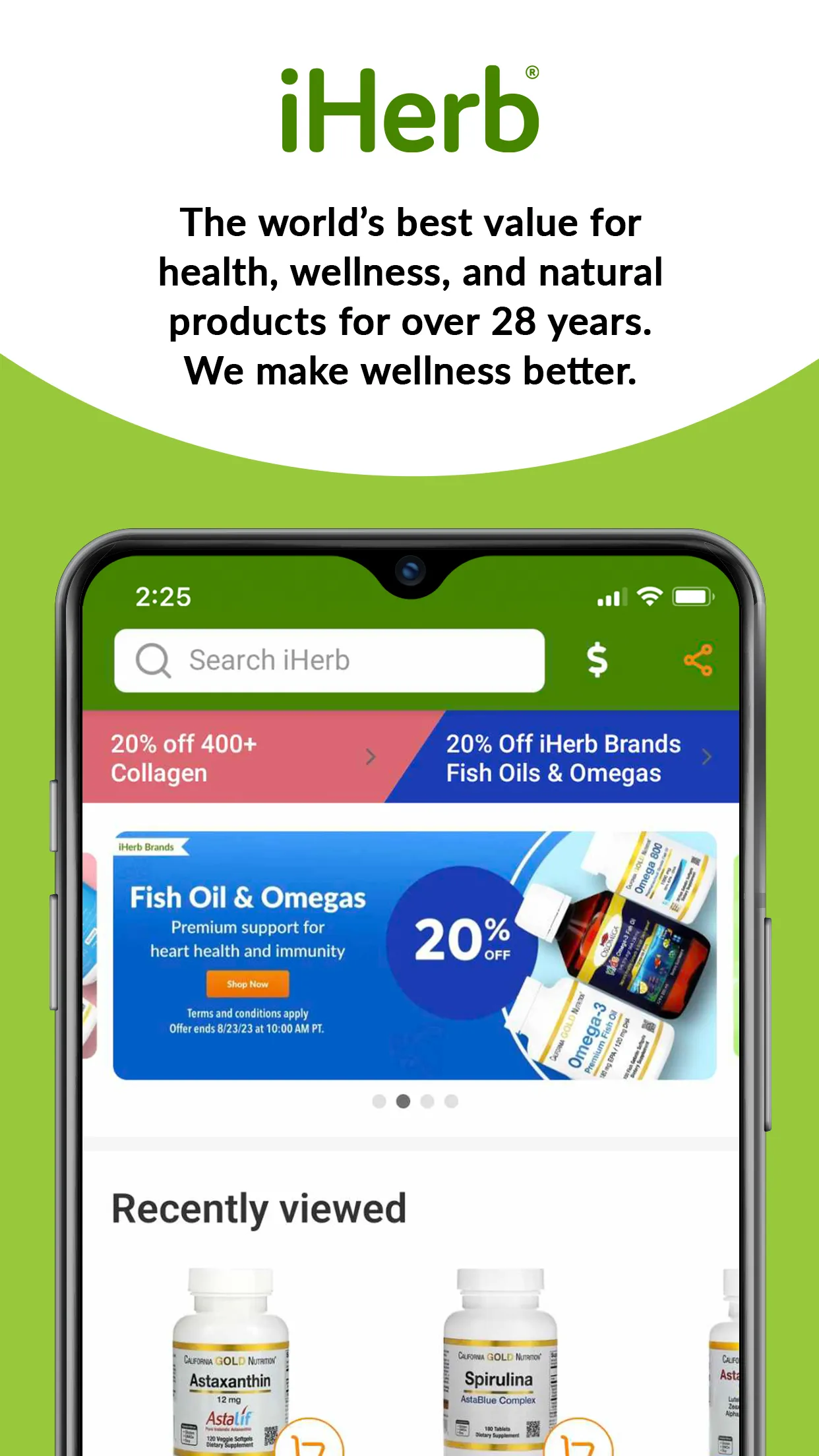 iHerb: Vitamins & Supplements | Indus Appstore | Screenshot