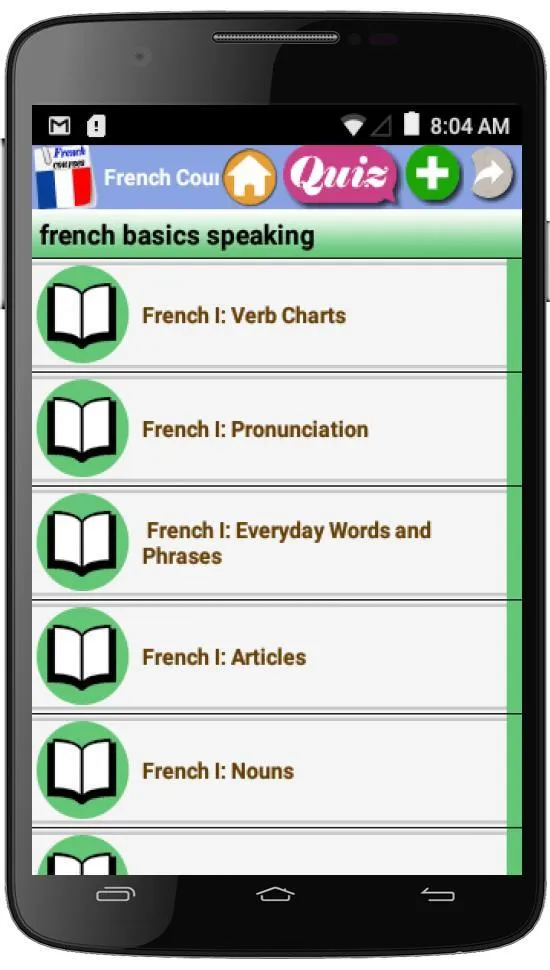 French courses | Indus Appstore | Screenshot