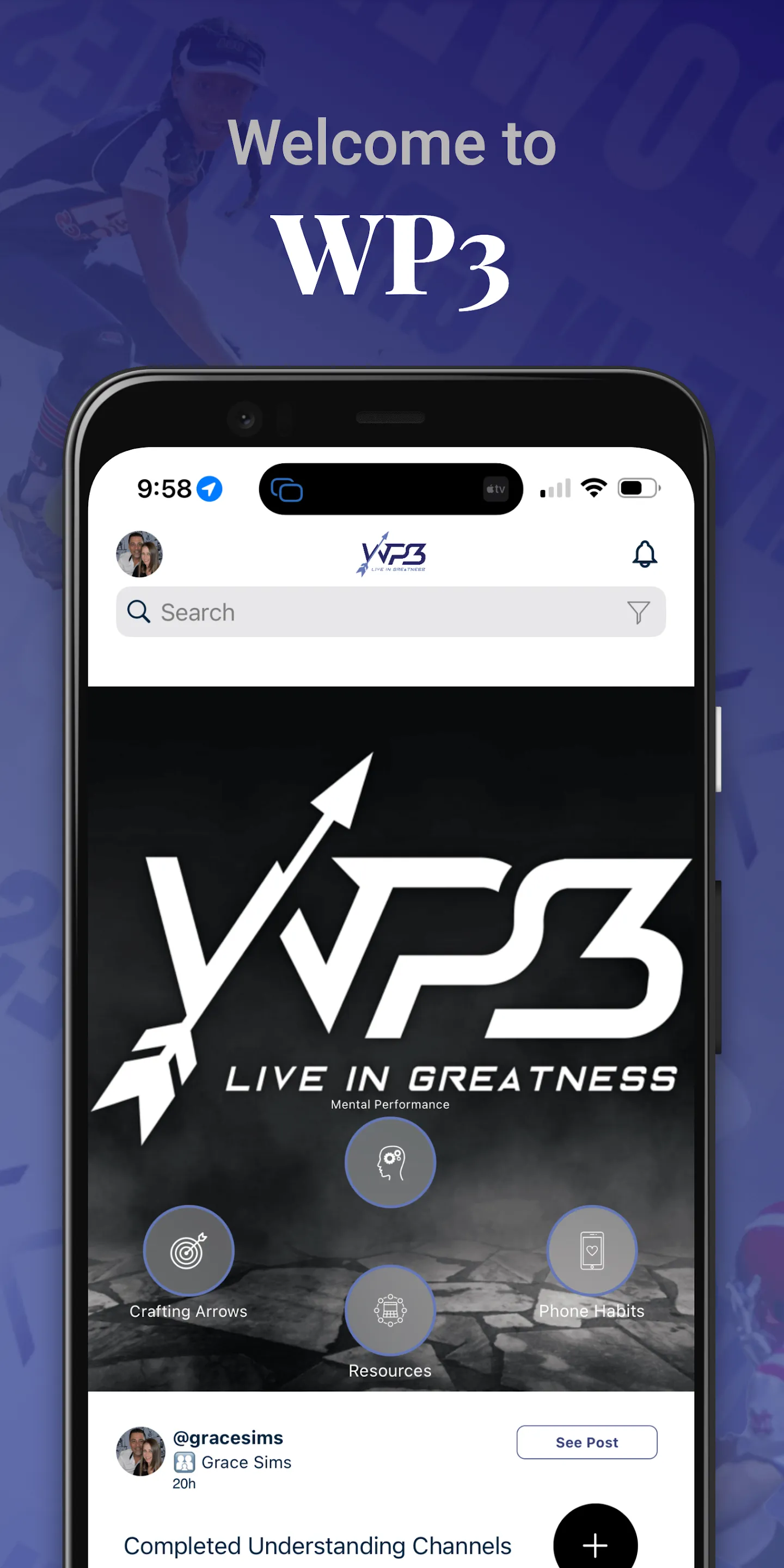 WP3 Live in Greatness | Indus Appstore | Screenshot