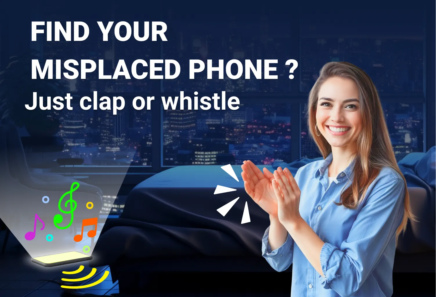 Find Your Phone with Clap | Indus Appstore | Screenshot