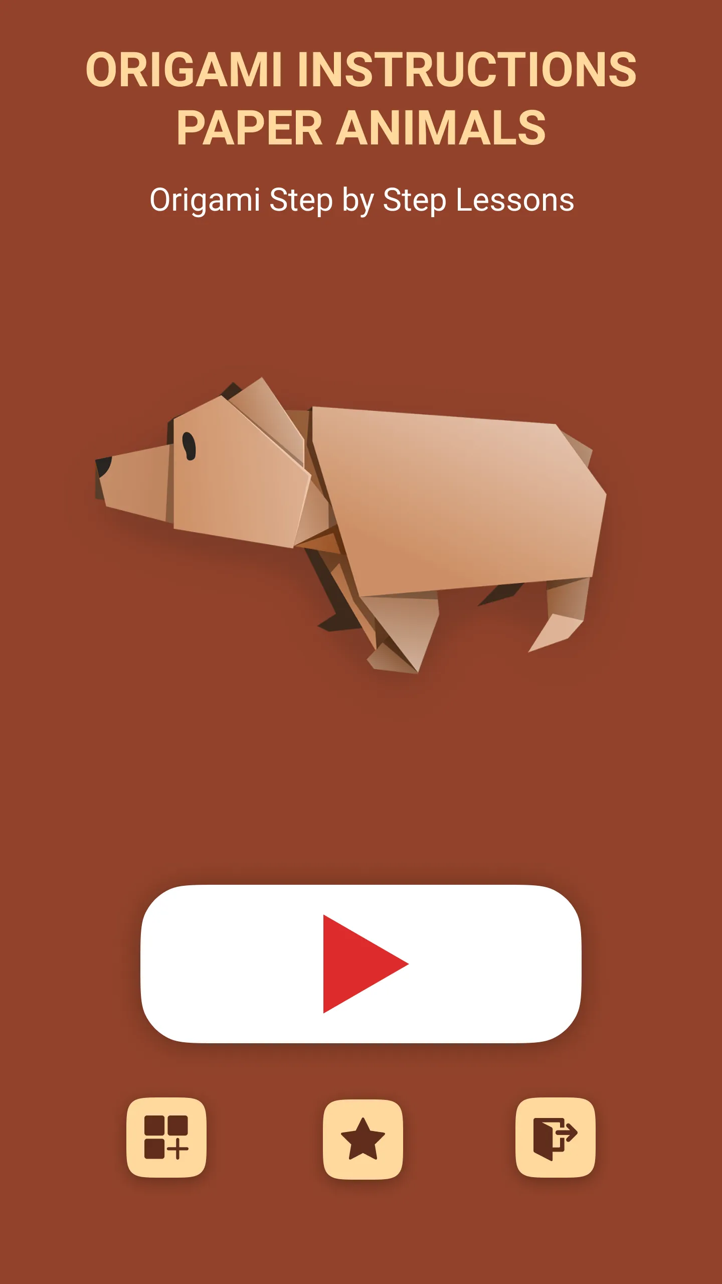 Origami Animal Schemes | Indus Appstore | Screenshot