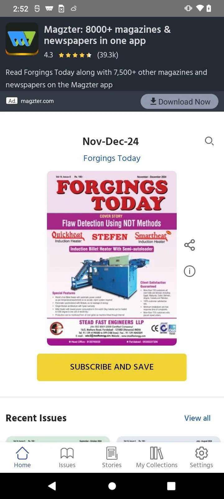 Forgings Today | Indus Appstore | Screenshot