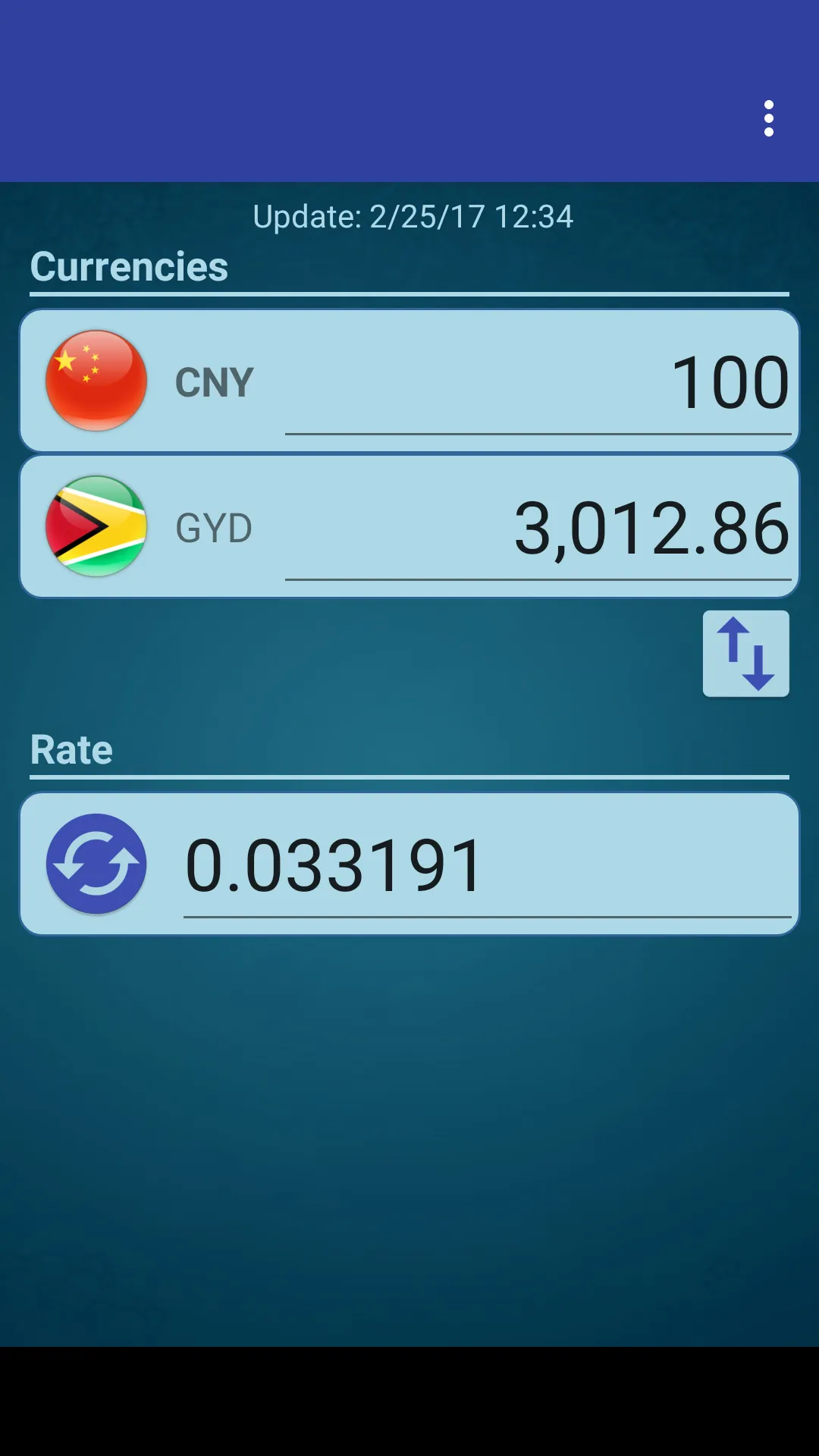 Chinese Yuan x Guyanese Dollar | Indus Appstore | Screenshot