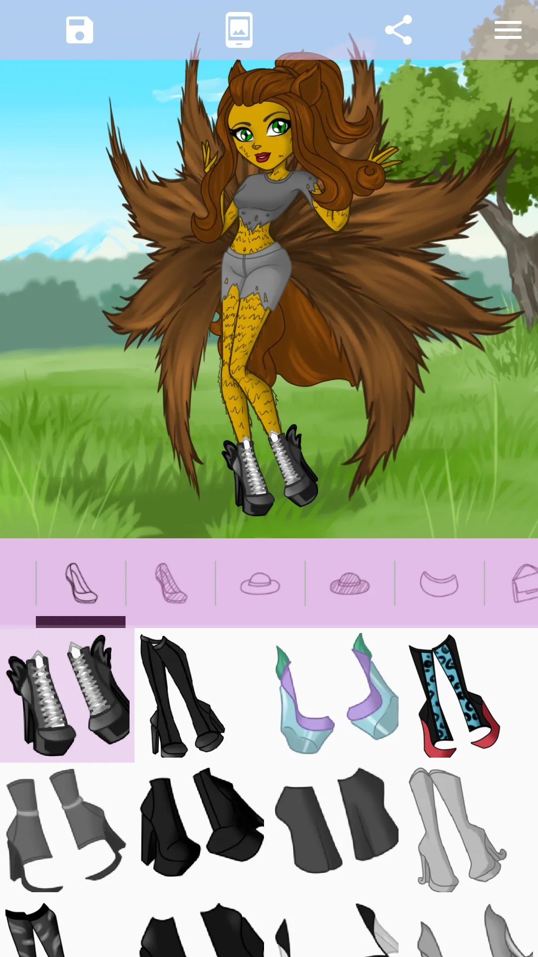 Avatar Maker: Monster Girls | Indus Appstore | Screenshot