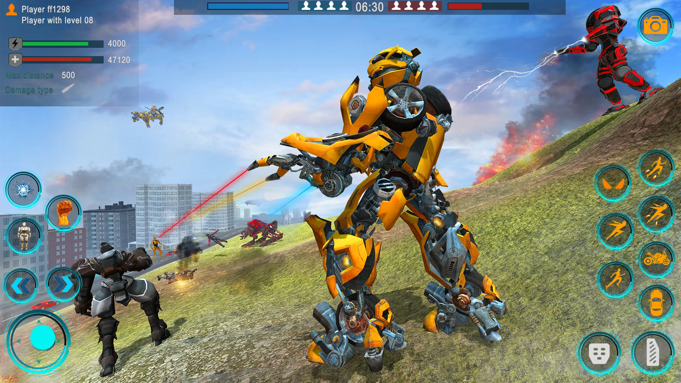 War Robots Car Transformation | Indus Appstore | Screenshot