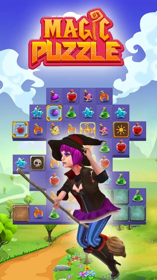 Magic Puzzle - Match 3 Game | Indus Appstore | Screenshot