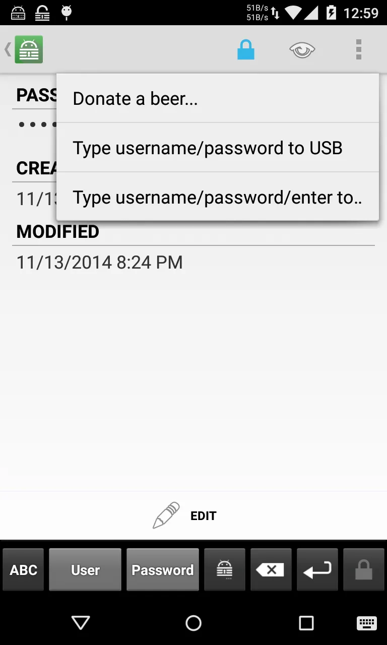 Keepass2 USB Keyboard Plugin | Indus Appstore | Screenshot