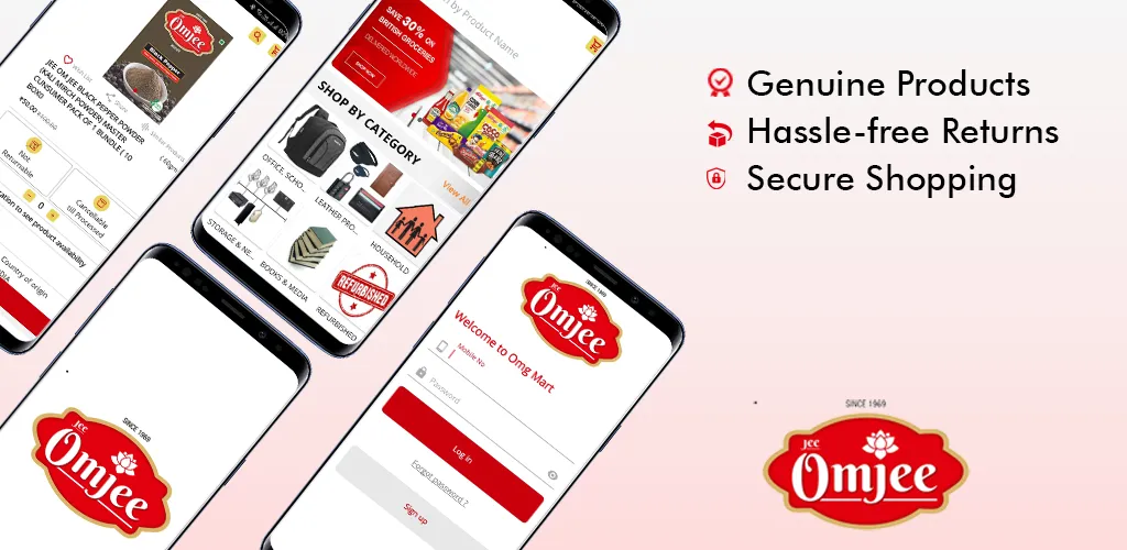 Omjee mart | Indus Appstore | Screenshot