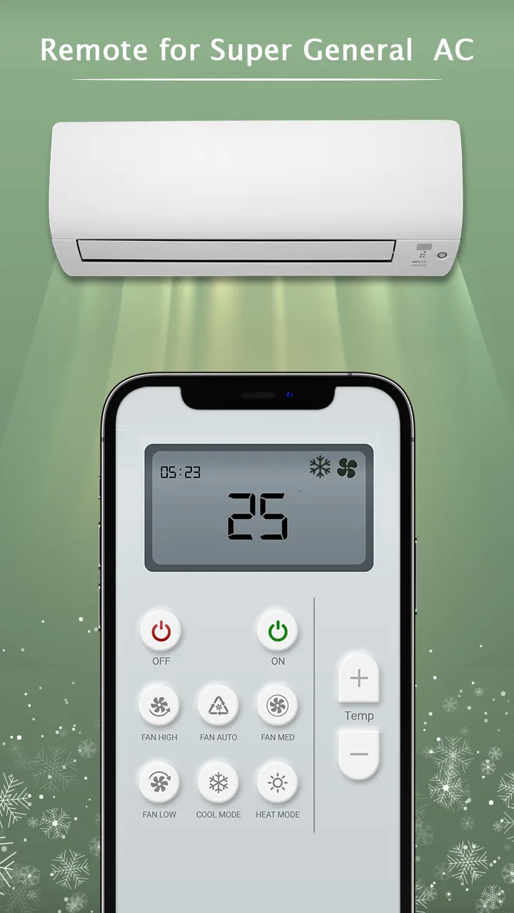 Remote for Super General AC | Indus Appstore | Screenshot