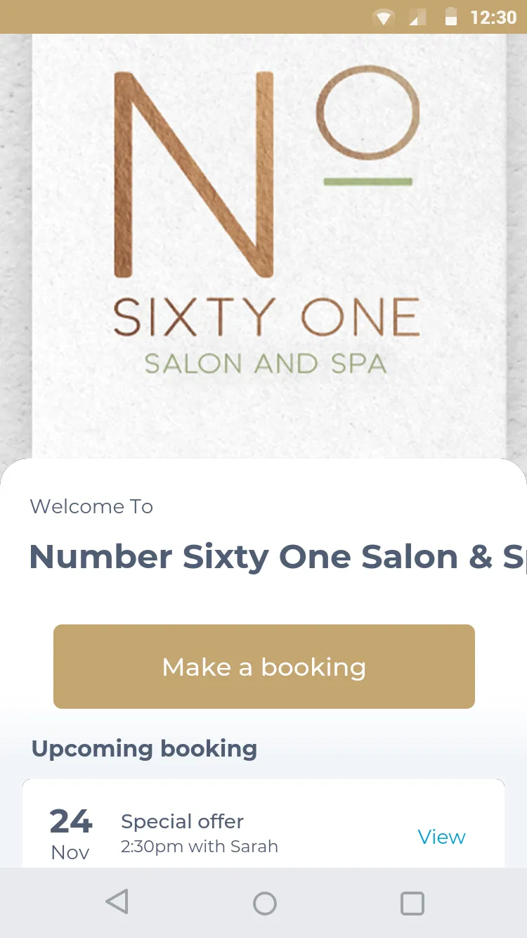 Number Sixty One Salon & Spa | Indus Appstore | Screenshot