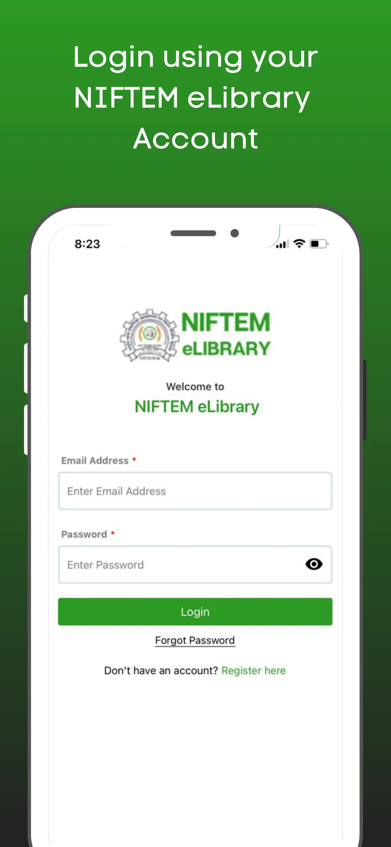 NIFTEM eLibrary | Indus Appstore | Screenshot